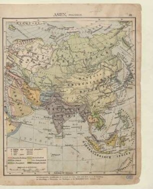 Asien, politisch