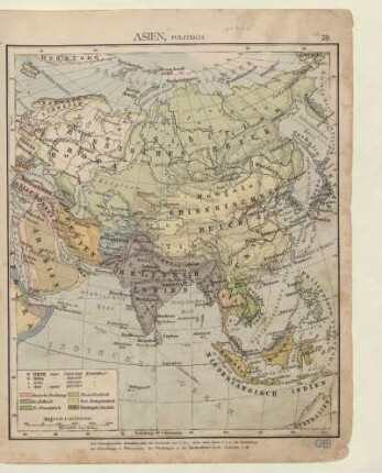Asien, politisch