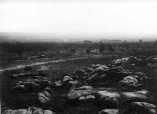 Blick von der Boma-Festung in die Steppe