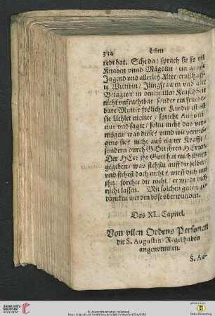 Das XL. Capitel