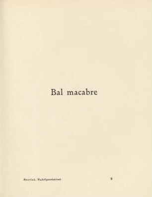 Bal macabre