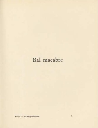 Bal macabre