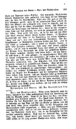 Vormachen des Guten, (s. Art. Vorbild des Lehrers)