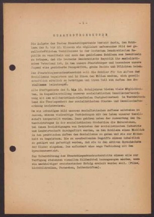 Staatsbürgerkunde