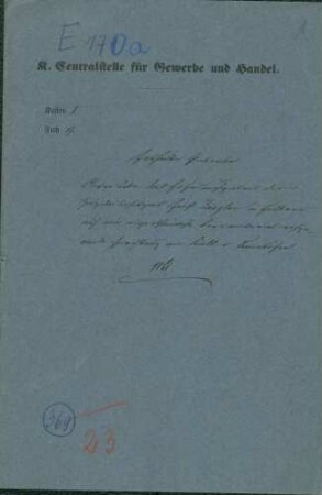 Patent des Ziegeleibesitzers Ernst Ziegler in Heilbronn auf eine Brennmaterial ersparende Einrichtung von Kalk- und Zementbrennöfen