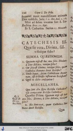 Catechesis III.