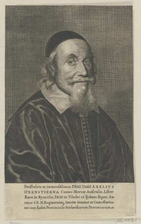 Bildnis des Axelius Oxenstierna