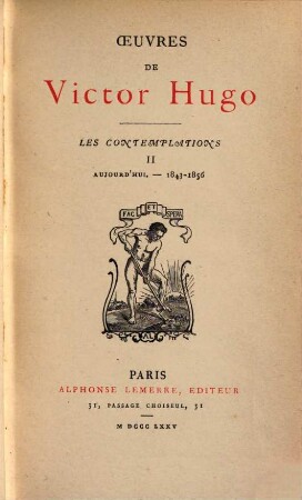 Oeuvres de Victor Hugo. 7