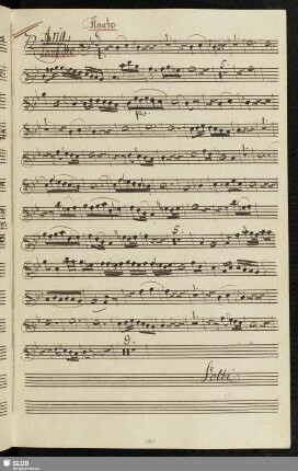 72. Aria: Gelosia tiranno affetto / Piccinni, N.