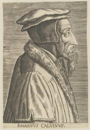 Bildnis des Iohannvs Calvinvs