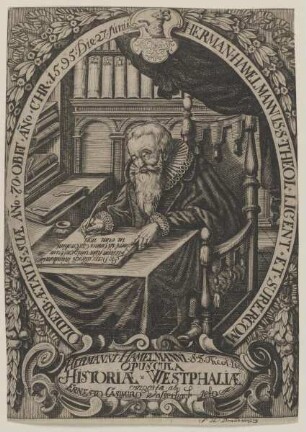 Bildnis des Herman Hamelmannus