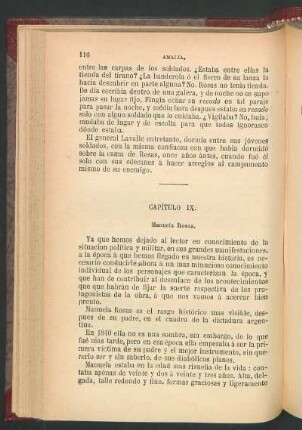 Capítulo IX. - Manuela Rosas.