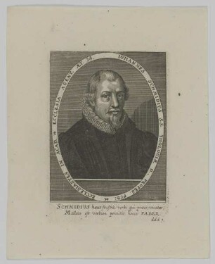 Bildnis des Iohannes Schmidius