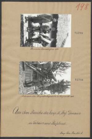 In Galizien und Rußland: Bosnische Mannschaften