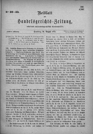 No. 32-33. 16. August 1873