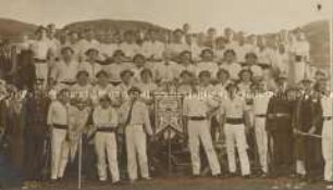 Turnverein deutscher Kriegsgefangener im englischen Kriegsgefangenenlager bei Peel