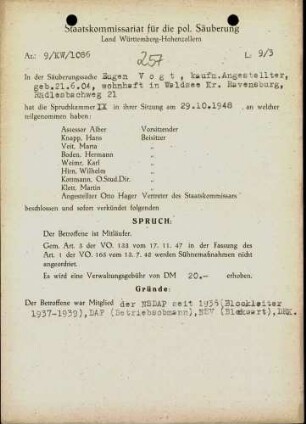Vogt, Eugen