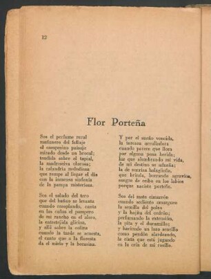 Flor Porteña