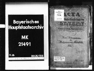 München. Altes Realgymnasium. Kassa- und Rechnungswesen.