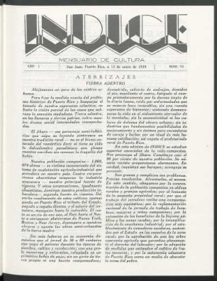 Año I, : núm. 10, 13 de enero de 1930