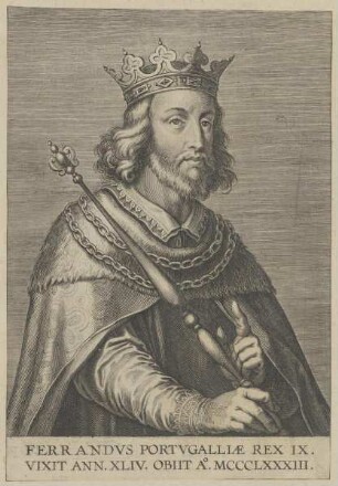 Bildnis des Ferrandvs, König von Portugal