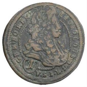 Fundmünze, Kreuzer, 1698