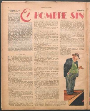 El hombre sin pasado : Nuestro folletín