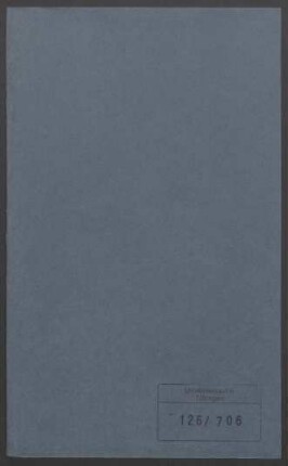 Karl Vierordt (1818-1884). Personalakte des Lehrkörpers : Akte betreffend Karl Vierordt, ordentlicher Professor für Physiologie, nach 1867 auch allgemeine Pathologie und Therapie