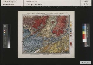 Geologische Karte des Deutschen Reiches in 27 Blättern