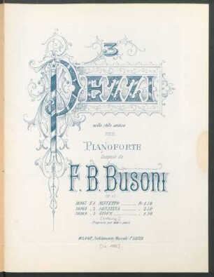 No. 2: Sonatina : per pianoforte; op. 10