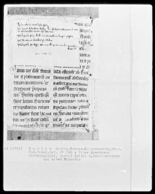 Vitae Sanctorum (Apostel, Martin, Gallus, Nikolaus, Nikodemus, Rupertus, Lambertus, Udalricus, Afra) — Vorderdeckel — Buchspiegel (vorderer)