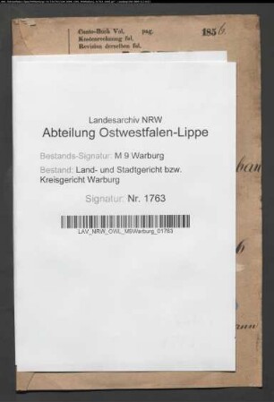 Erblasser: Urban, Johann; Erblasser: Urban, Margarethe, geb. Blome: