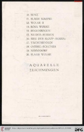 Zeichnungen