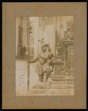 Frauenkirche, München: Kenotaph für Kaiser Ludwig von Bayern, Detailansicht