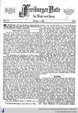 Nr. 36-44, Mai 1868