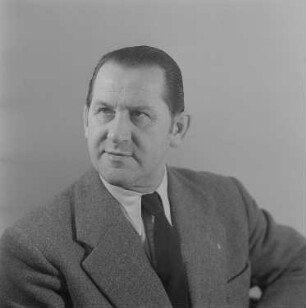 Porträt des Schauspielers Erich Franz : Porträt von Erich Franz