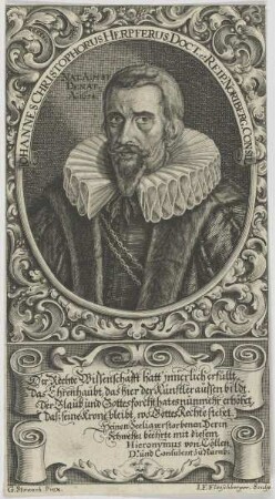 Bildnis des Iohannes Christophorus Herpferus