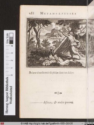 Ariane abandonnée.