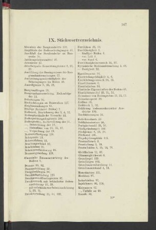 IX. Stichwortverzeichnis