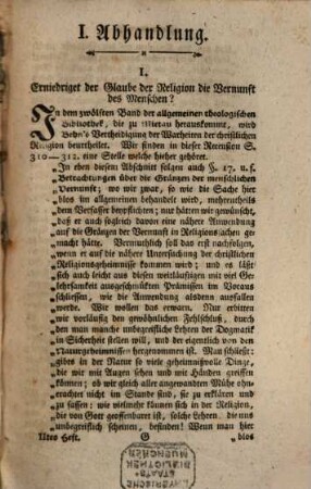 Journal für Freunde der Religion und Litteratur. 2. 1779