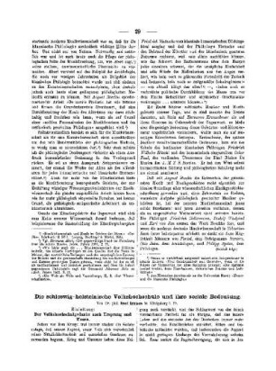 Die schleswig-holsteinische Volkshochschule und ihre soziale Bedeutung