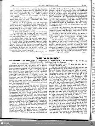 Vom Warenlager