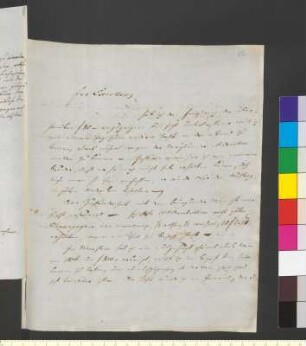 Brief von Mylius, Johann Jakob an Goethe, Johann Wolfgang von