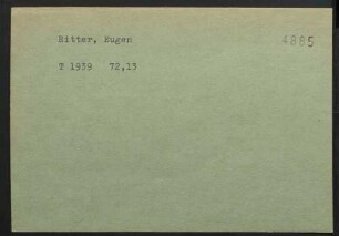 Ritter, Eugen