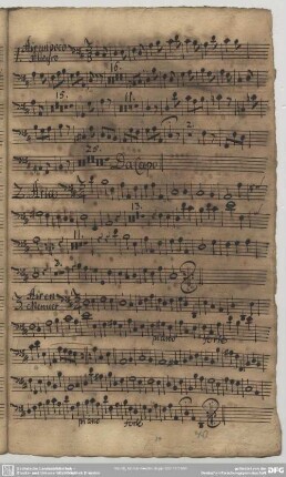 Fasch, J. F.[?], Suiten, D-Dur / Ausw.