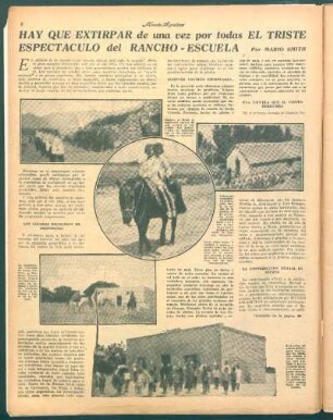 Hay que extirpar de una vez por todas el triste espectáculo del Rancho-Escuela