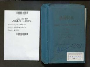 Klose; Arnold, Bergassessor; Prüfungs- u. Personalakten Band 1 (Ausarbeitungen)