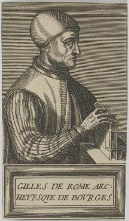 Bildnis des Gilles de Rome