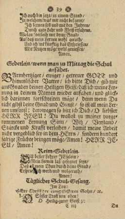 Reim-Gebetlein