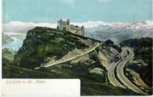 Rigikulm und die Alpen